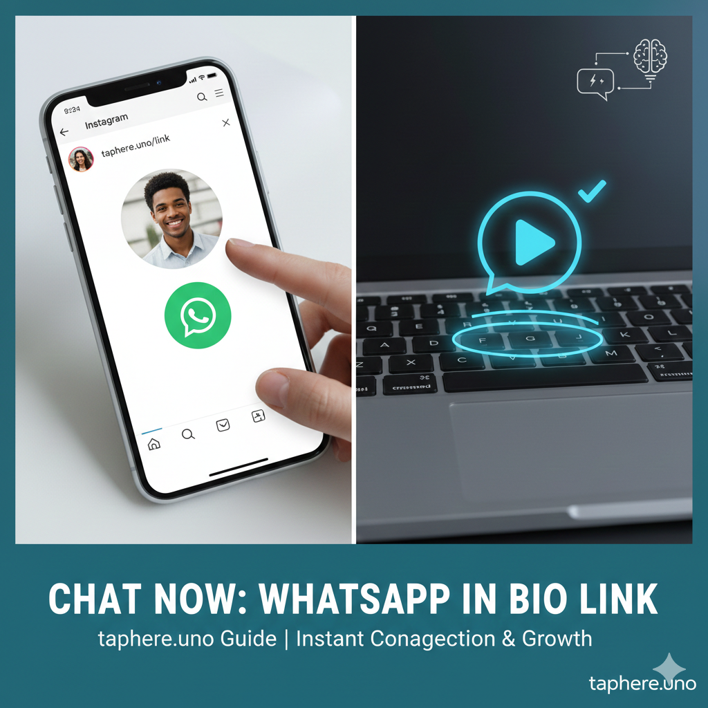  How to Link Your WhatsApp Directly in Your Bio: The taphere.uno Conversion Guide